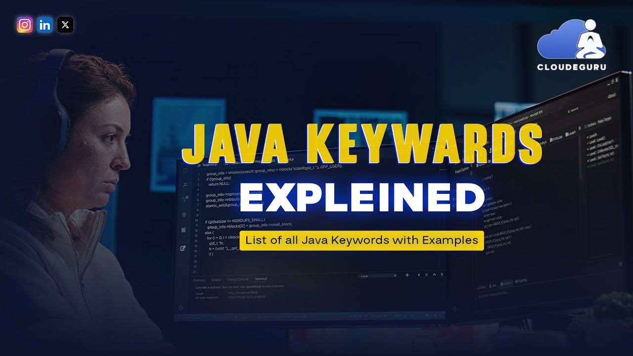 Java Keywords Explained | List of All Java Keywords with Examples - YouTube
