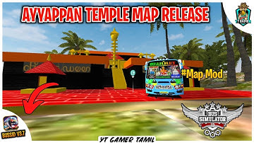 How to Add Ayyappan Temple Map in Bus Simulator Indonesia | Map Mod in Bussid | Yt Gamer Tamil