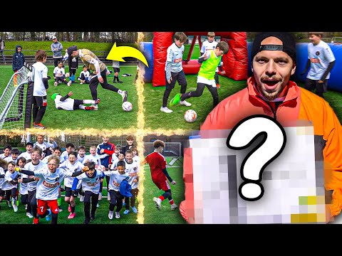 EPISCHE FUßBALL CHALLENGE vs UNSER FUßBALL CAMP! + Mystery Preis