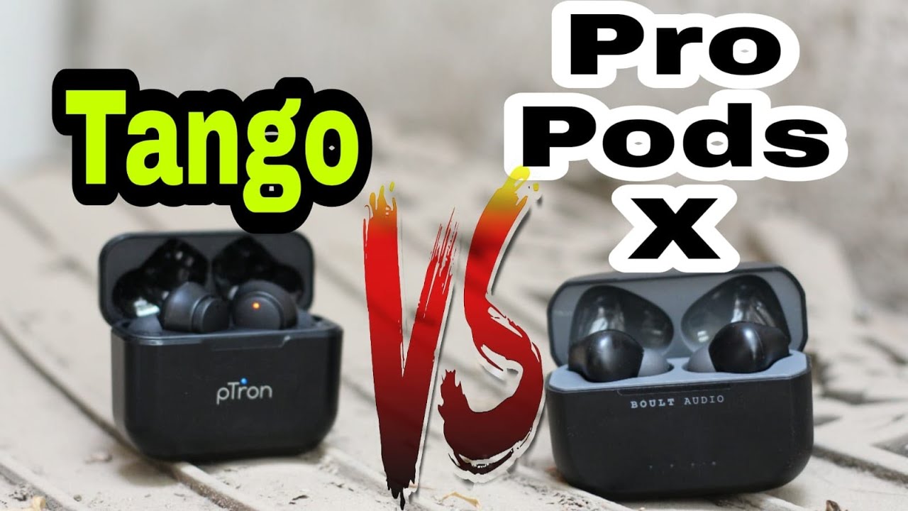 Boulat Audio Propods X VS pTron TANGO TWS Beat Budget Earbuds Full Comparison in Hindi
