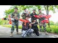 LTT Game Nerf War : Winter Warriors SEAL X Fight Criminal Group Nerf Guns Bandits Armed
