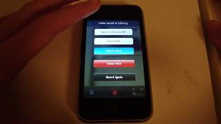iVideoCamera / The BEST Video Recorder for the iPhone 2G and 3G screenshot 1
