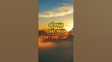Số phận hay chấp nhận vươn lên ?