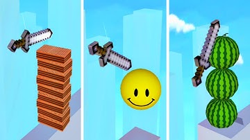 Almost Cut 🔪⚔️🪓 Very Satisfying And Relaxing ASMR Slicing Game Perfect!