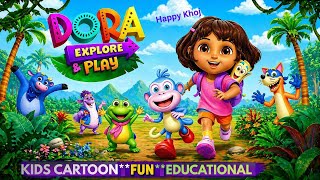 Funny Cartoon for Kids: Dora Explore & Play | Educational Activities Fun with Dora, Monkey & Friends screenshot 5