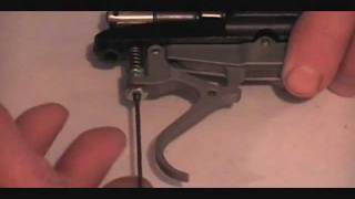Mauser 98, Mod 70 Replacement Trigger Adjustment