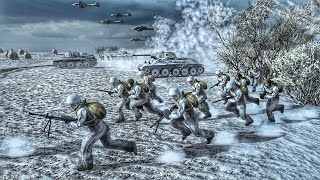 MASSIVE RED ARMY WINTER OFFENSIVE
