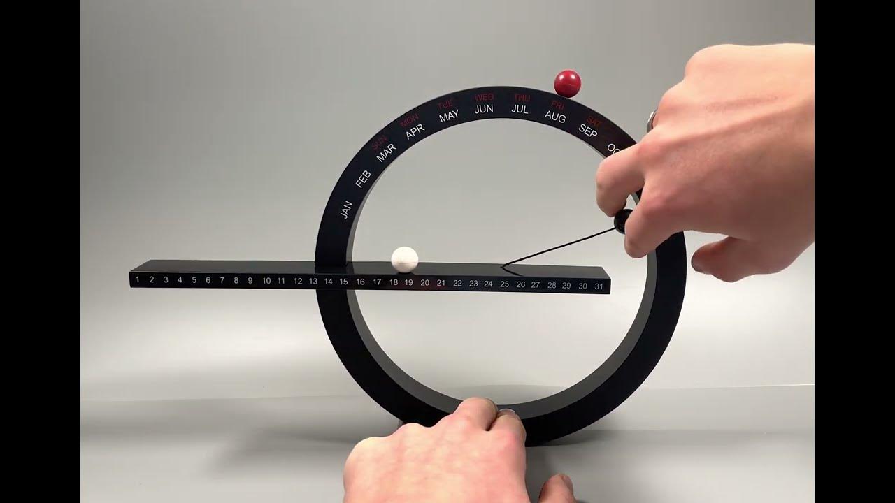 365 Magnetischer Kalender - Ewiger Kalender - YouTube