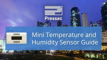 Pressac Mini Temperature and Humidity Sensor Guide