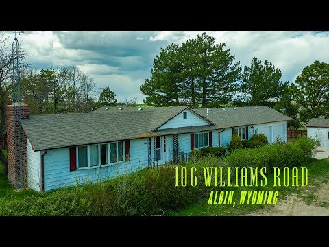106 Williams Street, Albin, WY home video tour