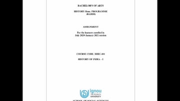 BHIC -101 Solved | IGNOU ASSIGNMENT FOR JULY 2020 AND JANUARY 2021 SESSION | HISTORY OF INDIA - 1