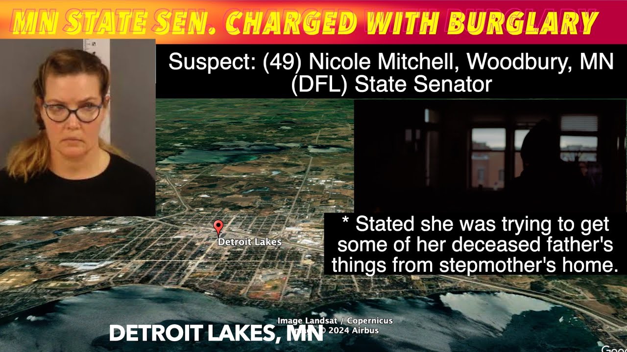 Minnesota State Sen. Nicole Mitchell burgled stepmother's home to ...