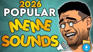 Meme sound effects no copyright || Popular meme sound effect 2026