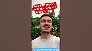 Your ERP doesn’t suck, the business failed to adapt. #techops #erp #manufacturing