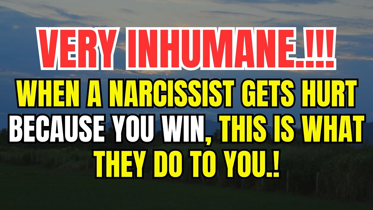 When a Narcissist Gets Hurt Because You Win, This Is What They Do to ...