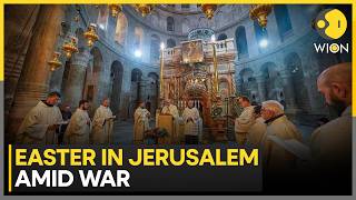 Easter Sunday Mass at Holy Sepulchre Church Under The Shadow of War | WION News