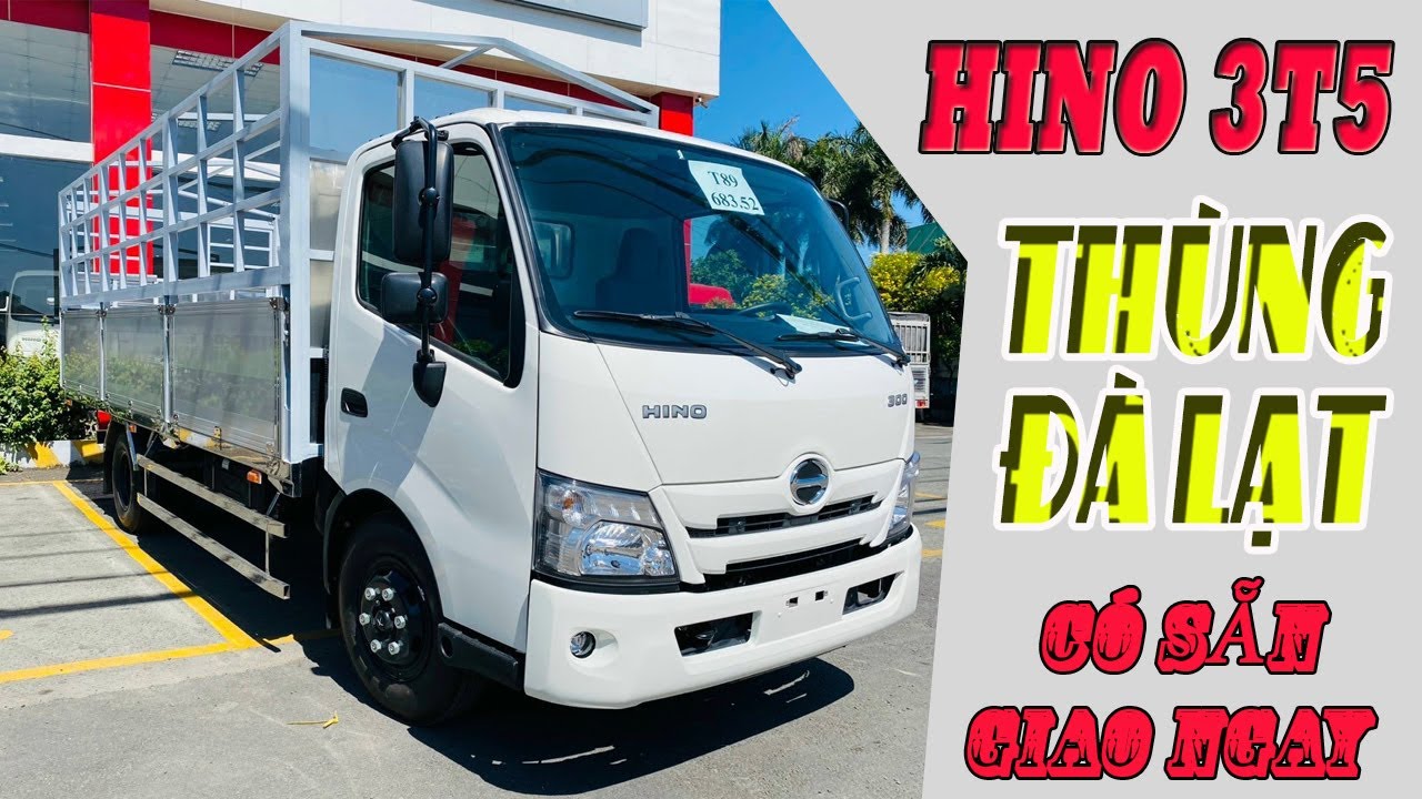 Hino 3T5 Thùng Đà Lạt Có Sẵn Giao Ngay | Giá Xe Hino XZU720L Mới Nhất ...