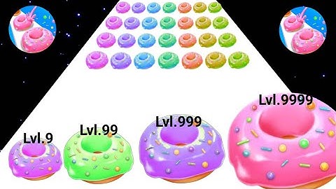 Donut Runner - BIG LEVEL - Running Games ( New Update )