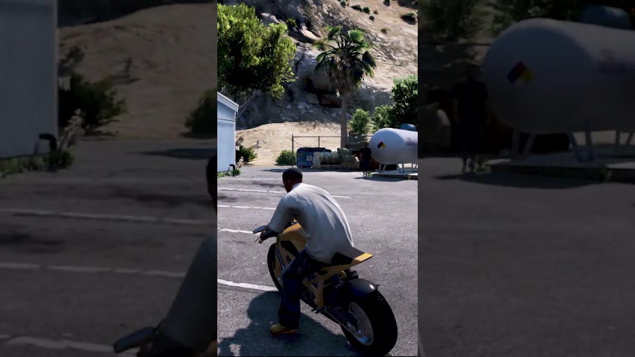 GTA 5 Franklin Bike Ride 