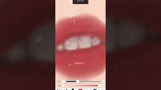 Digital art- | Do not repost! | #lips #digitalart #viral #typewriter