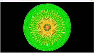 3402° angles-Awesome Green Mandala-172.8,259.2,432,691.2 Hz