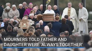 The funerals of Robert Garwe and his five-year-old daughter Shauna Flanagan Garwe took place today.