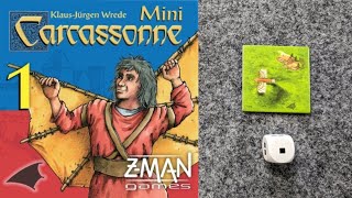 WHAT'S NEW Carcassonne Flying Machines Mini-Expansion (and PLAYTHROUGH)