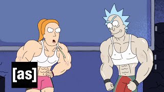 X Gon Give It To Ya | Rick and Morty | Adult Swim Resimi