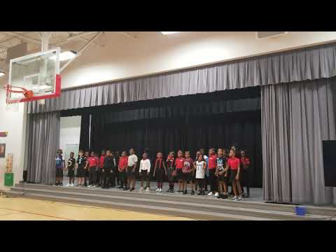 Champion by Carrie Underwood sung by Mrs. Shaw and Mrs. Long's class at Movement Charter School