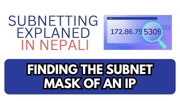 IP Subnetting Explained in Nepali | Subnet Mask | How to Subnet an IP | Computer Science Nepal