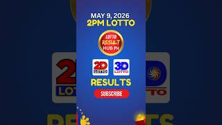 Recap: 2PM Lotto Result Today May 9, 2026 PCSO