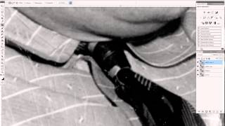Time Lapse of Photoshop photo restoration