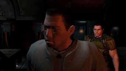 Doom 3 Walkthrough part 2-Finding the scientist/Fighting to survive