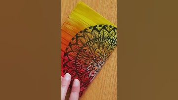 Full Encaustic Wax Mandala Painting Process