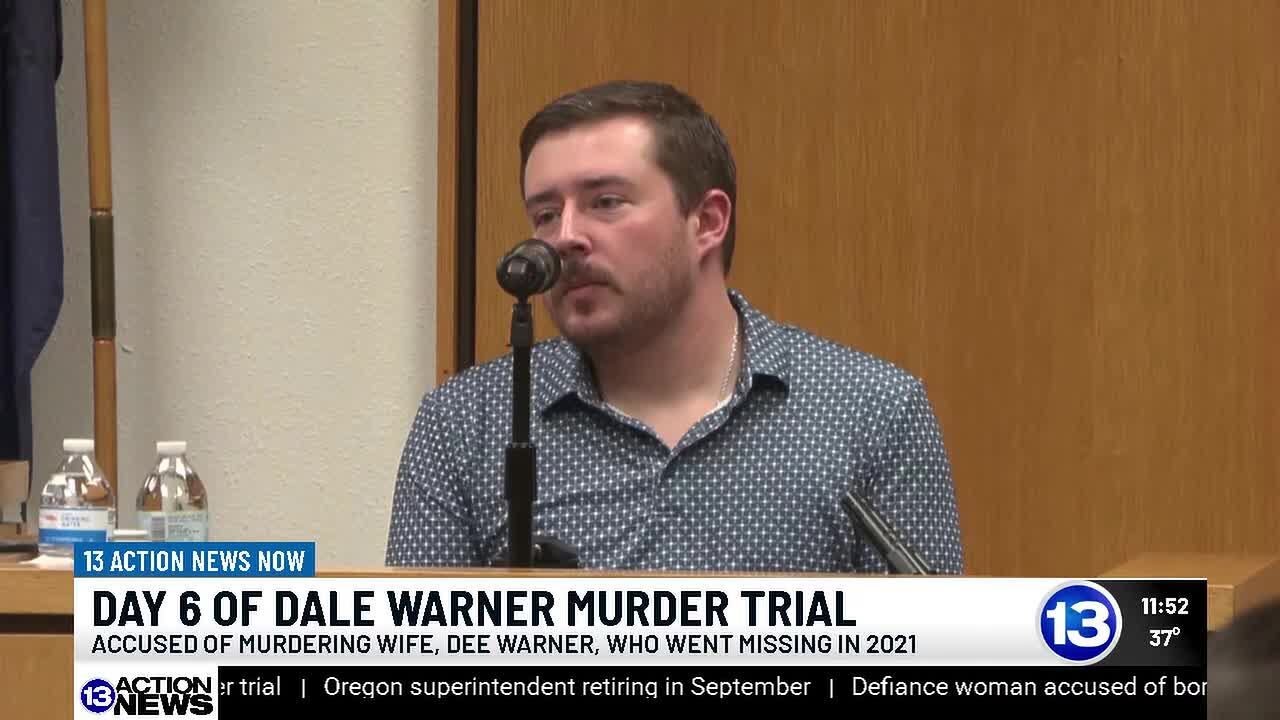Former Warner employee testifies in Dale Warner murder trial - part 2 ...