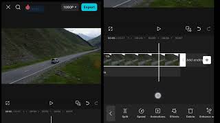 Capcut Tutorial : How to add a motion blur to your video !