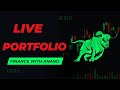 🔴 Live Stock Market Portfolio🔴 ..... #liveportfolio #livestokemarketportfolio #investment