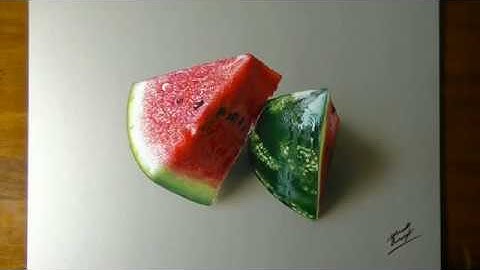 Nghệ thuật vẽ tranh 3d cực đỉnh  100% giống thật