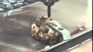 Flow Waterjet Cutting A Geode