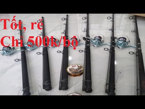 Video Bộ cần câu lancer giá rẻ chất lượng tốt và pha lên... - youtube