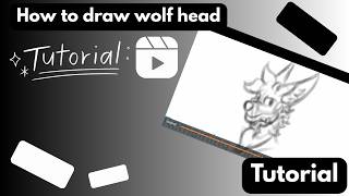 How to Sketch a Furry Wolf Head – Drawing Tutorial