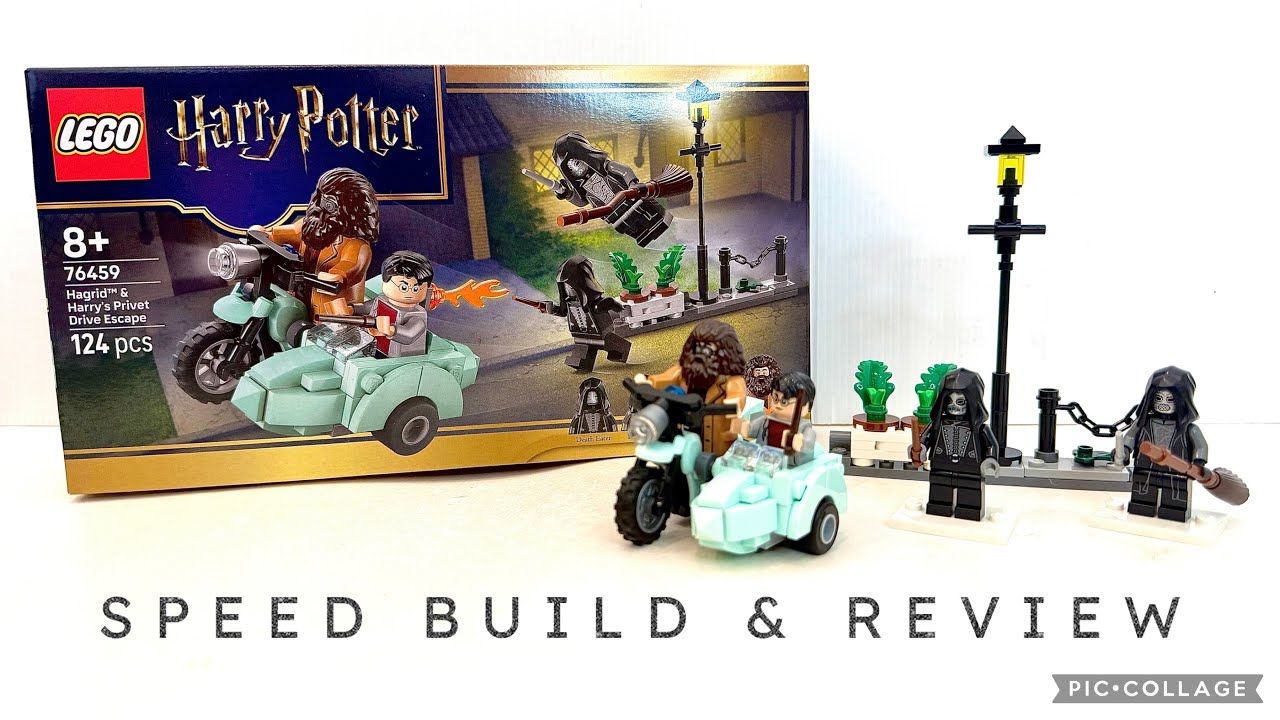 2026 LEGO Harry Potter 76459 Hagrid & Harry's Privet Drive Escape