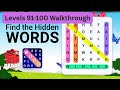 Word Search Explorer Walkthrough Levels 91 100 Word Search Explorer Walkthrough Levels 91 100