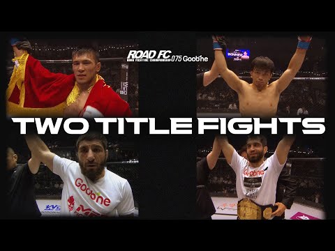 TWO <strong>TITLE</strong> FIGHTS [굽네 ROAD <strong>FC</strong> 075]