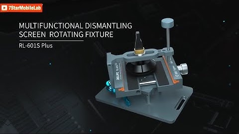 Relife Rl-601s Plus 2 In1 For Screen Separation And Glass Back Cover Removal Screen Rotating Fixtur