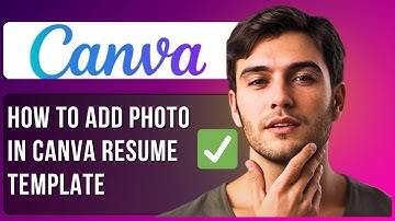 How to Add Photo in Canva Resume Template | Step-by-Step Guide