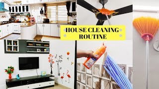 House Cleaning Routine| My Home Cleaning Routine Schedule| Kitchen & Bathroom Cleaning Tips in Tamil