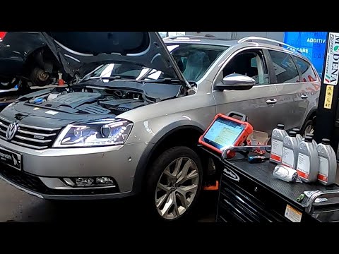 dsg service VW Passat alltrack (lucky customer) - YouTube