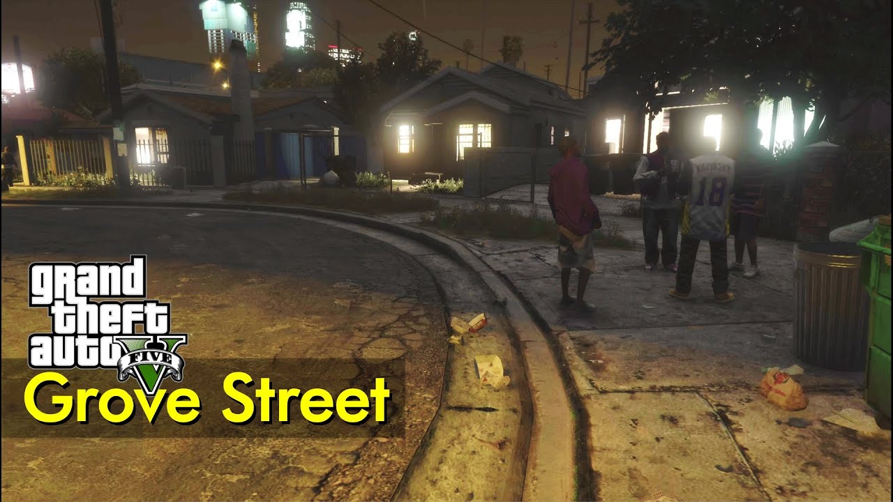 Grand Theft Auto 5 Grove Street