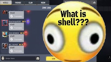 CODM World Chat in a "Shell"